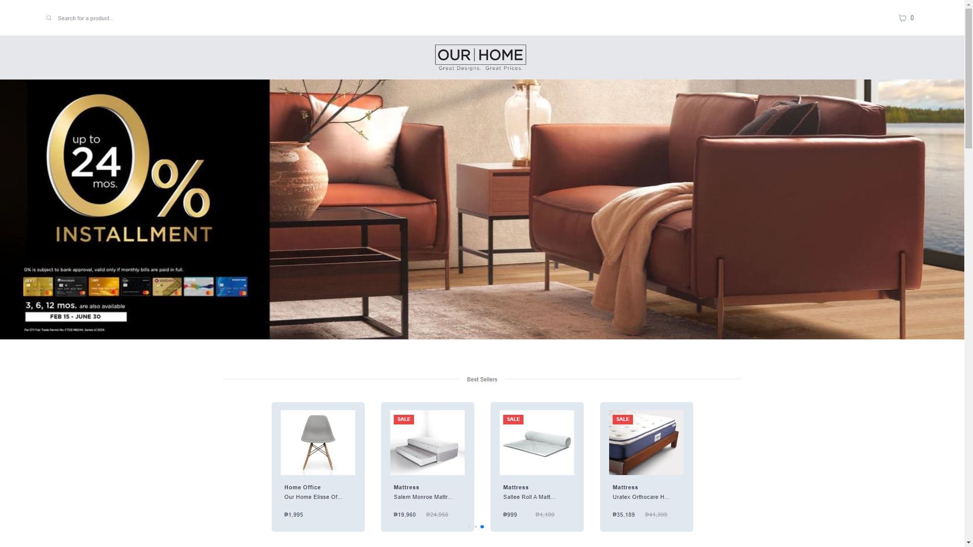 Our Home e-commerce